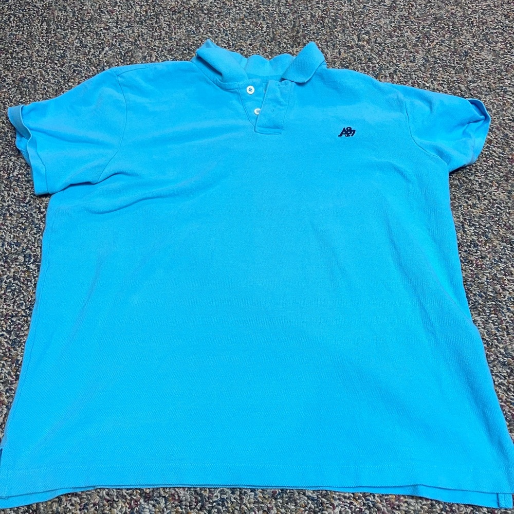 Aeropostale Light Blue Polo Shirt